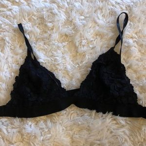 Charlotte Russe Bralette Black